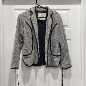 Anthropologie Cartonnier Grey Blazer Jacket